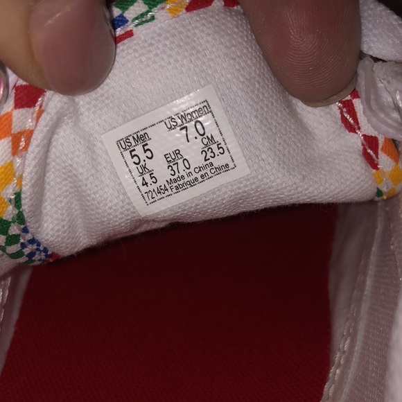 Vans Old Skool Pride Platform Shoes Sneakers - Picture 7 of 7